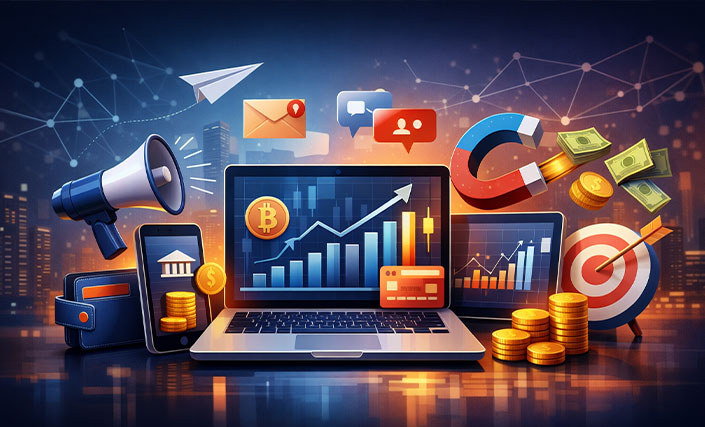 بهترین کانال های تبلیغات فینتک